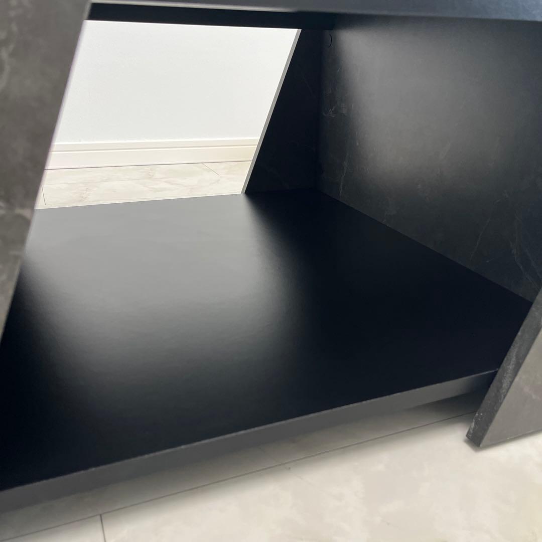 超メルカリ市最終日限定値下げ✨️LOWYA マーブル調センターテーブル