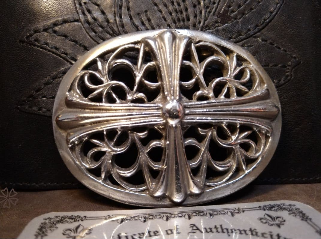 ✚A&G Oval Cross Belt Buckle✚廃盤希少モデル*