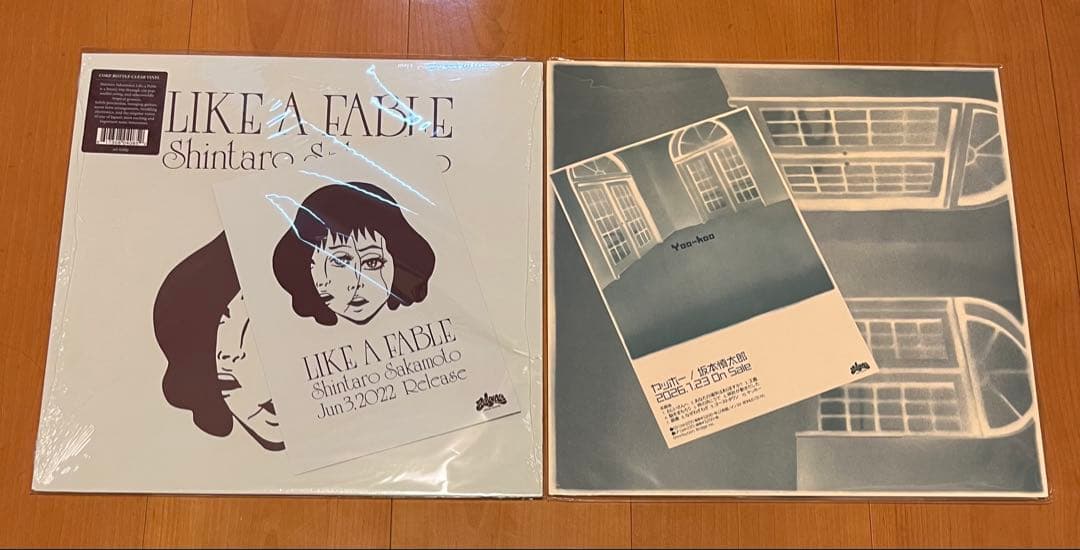 新品未使用品 坂本慎太郎 物語りのように ヤッホー レコード セット