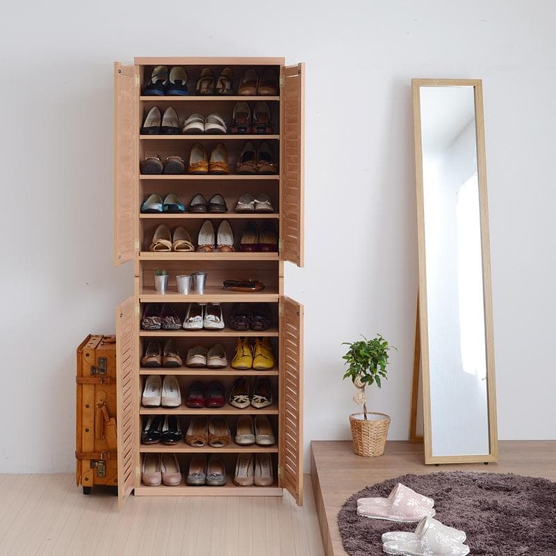 60cm×2台セット 開店記念セール！！ ルーバーシューズボックス 2