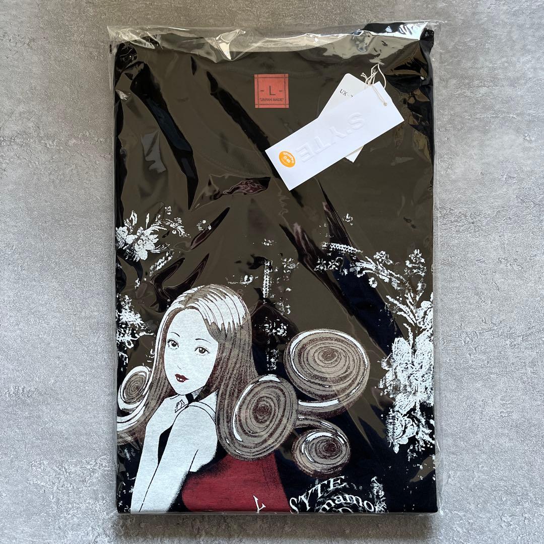 ヨウジヤマモト S’YTE 伊藤潤二 うずまき 桐絵 Tシャツ L YOHJI③