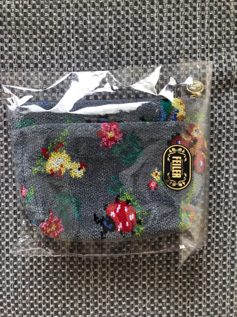 FEILER ハイジポーチ（大）グレー