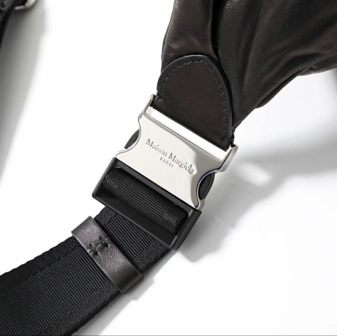 【即購入OK】メゾンマルジェラ グラムスラム ボディバッグ 黒