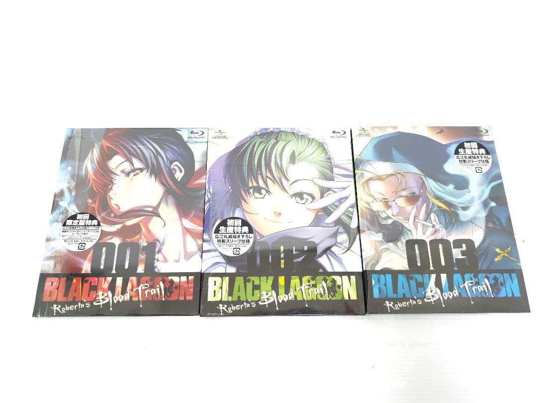 DVD　ブルーレイ　blacklagoon　ブラックラグーン　１期２期OVA