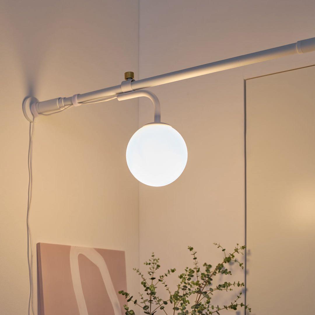 M*U様 DRAW A LINE Ball Lamp White