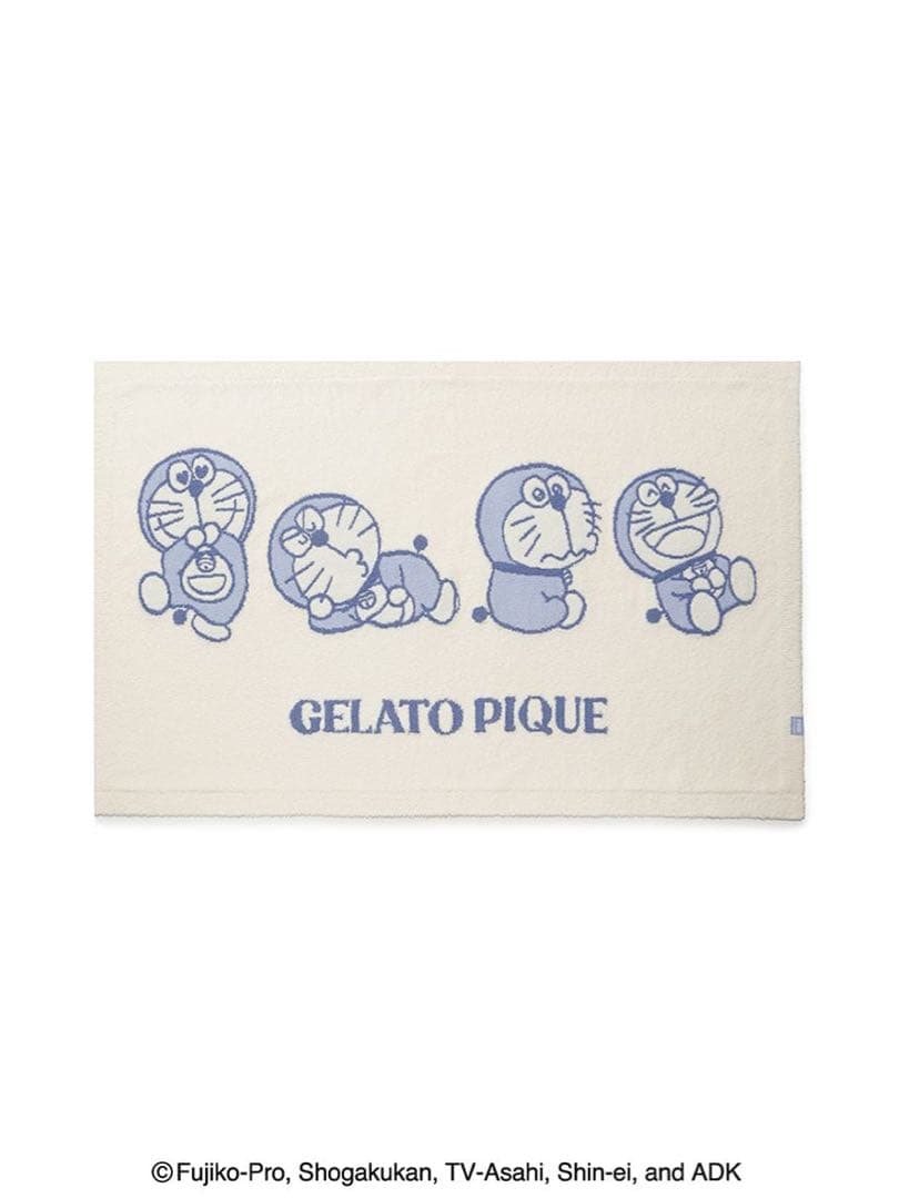 ラッピング済み！GELATO PIQUE 【ドラえもん】ジャガードブランケット