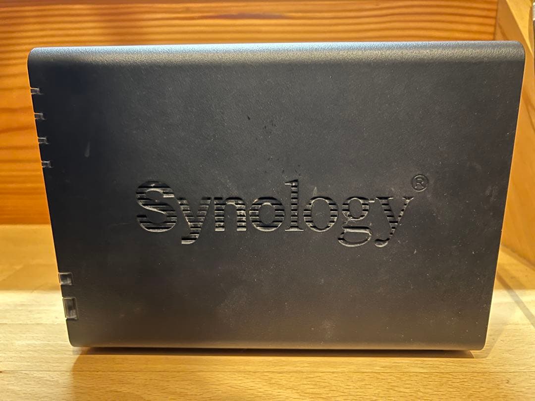 Synology NAS Value DS218 HDD 3TB x 2【中古】