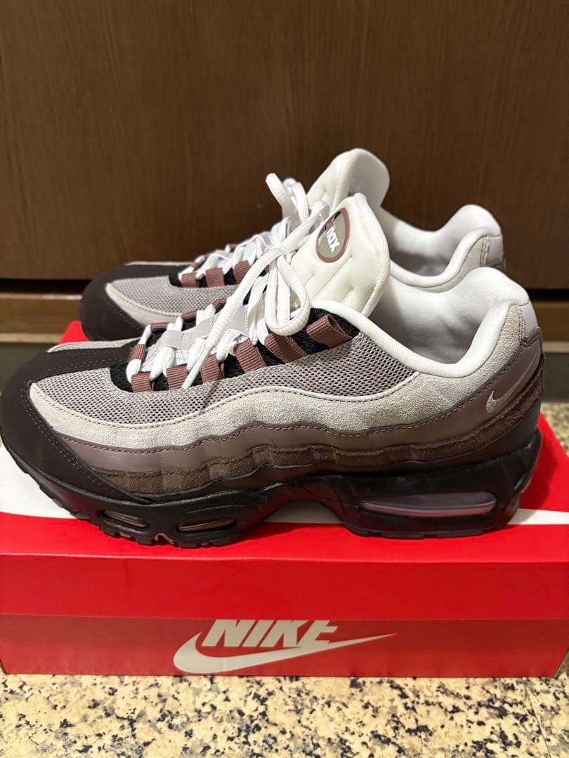 靴 Nike W AirMax95 OG BigBubble VelvetBrown