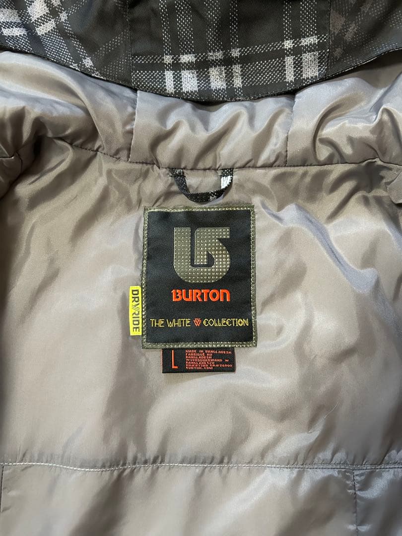 未使用 BURTON スノーボードジャケット ショーンホワイトコレクション L
