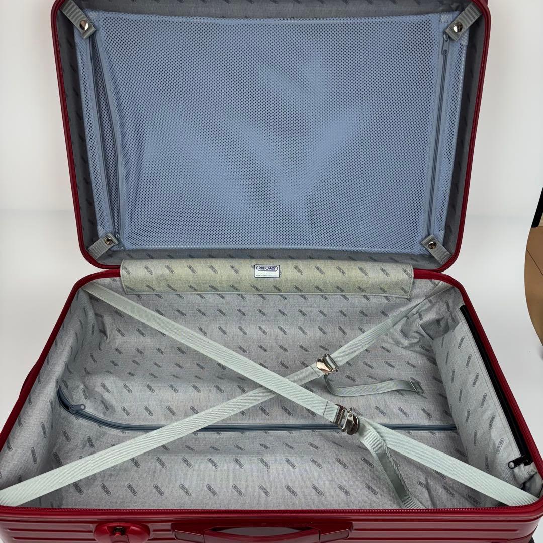 リモワ サルサ 82L キャリー スーツケース マット加工 レッド 2輪 大容量