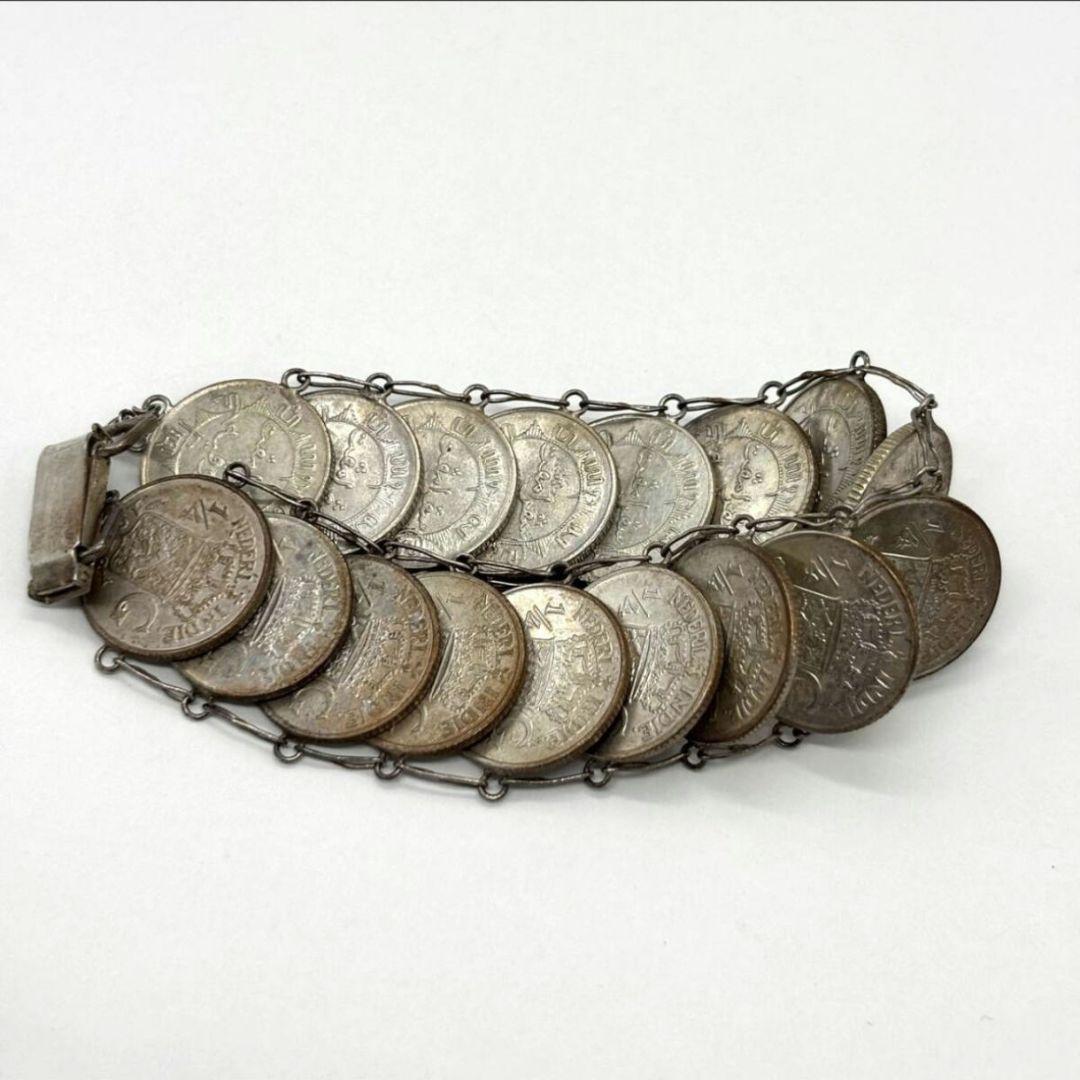 【せいや様】オランダ領インド  ブレスレット シルバー 銀 ギルダー