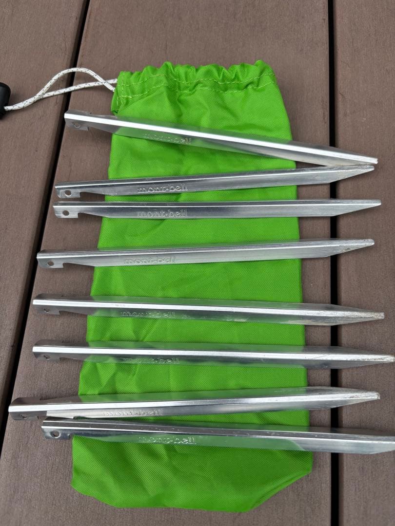 montbell ミニタープHX別売りポールセット