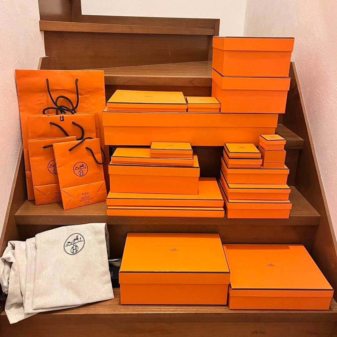 エルメス　空箱　大量　まとめ