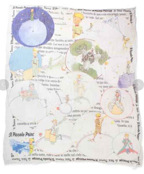 ファリエロ サルティ　Faliero Sarti　ストール　星の王子さま