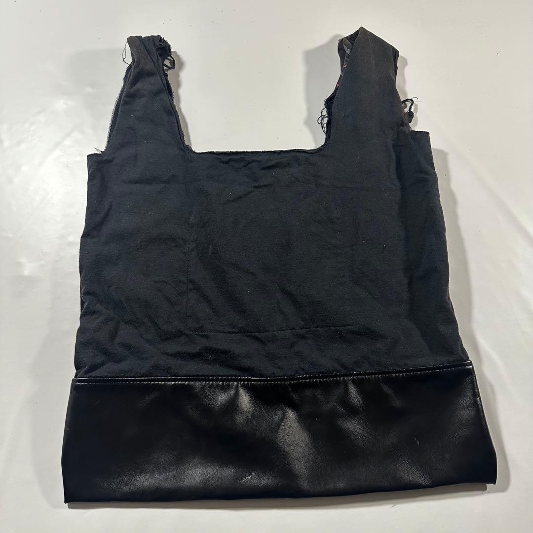 COMME des GARCONS BLACK remake bag 切り替え
