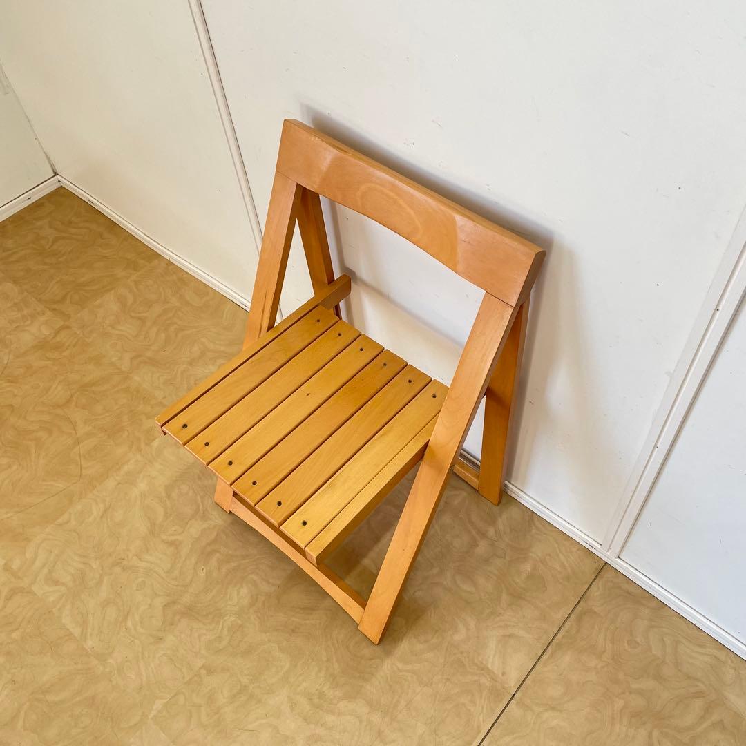 ルーマニア製 折りたたみ椅子 フォールディングチェア 折り畳み ビンテージ