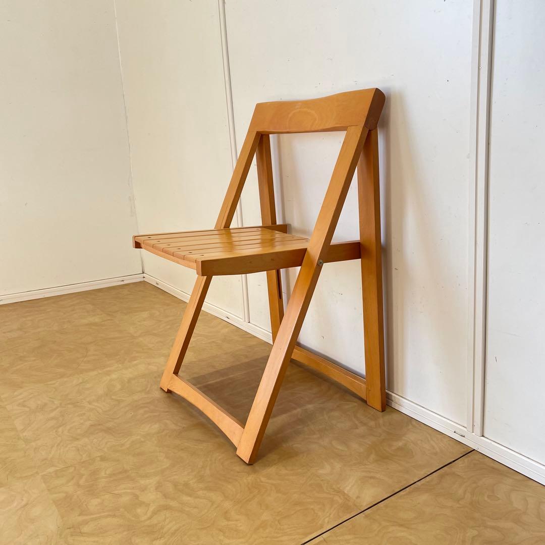 ルーマニア製 折りたたみ椅子 フォールディングチェア 折り畳み ビンテージ