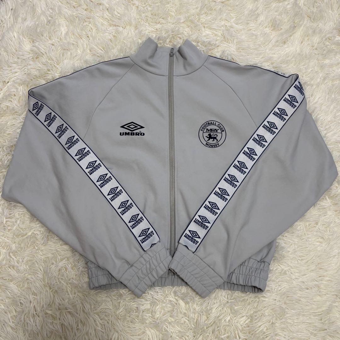 MOUSSY × UMBRO トラックジャケット グレー