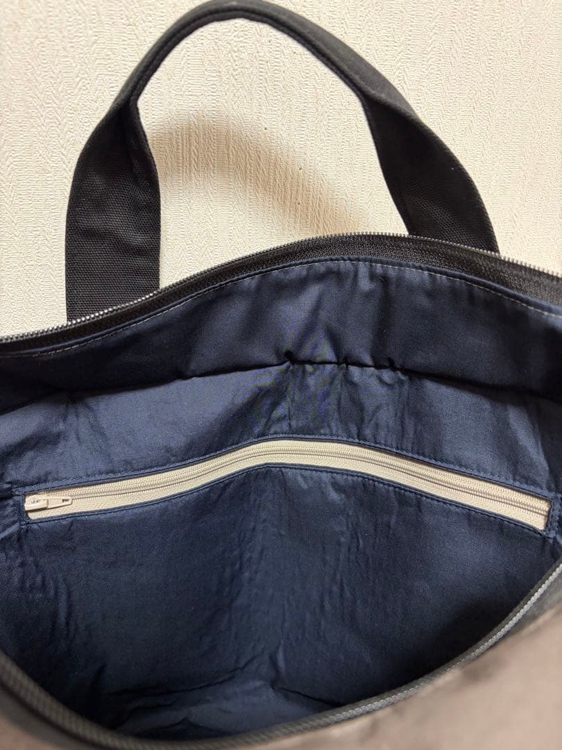 ミナペルホネン＊パッチギャザポケファスナートートLL✂️ハンドメイド