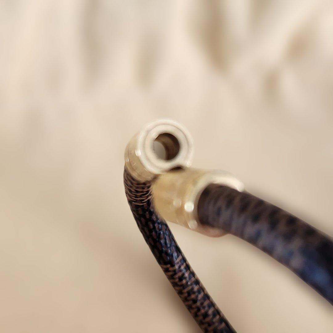 マキロです。 ダミエ ブラスレ キープイット エベヌ ブレスレット