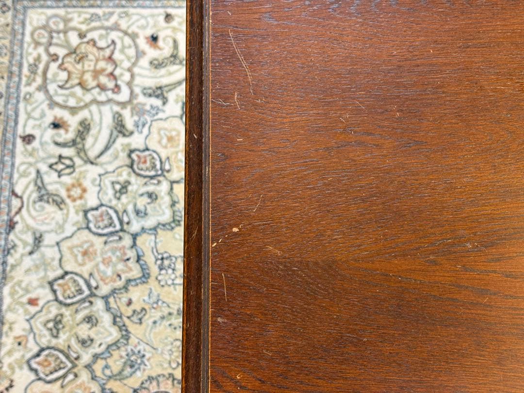 希少　アンティーク　ヴィンテージ　サイドテーブル　オーク材　ヴィンテージ　In