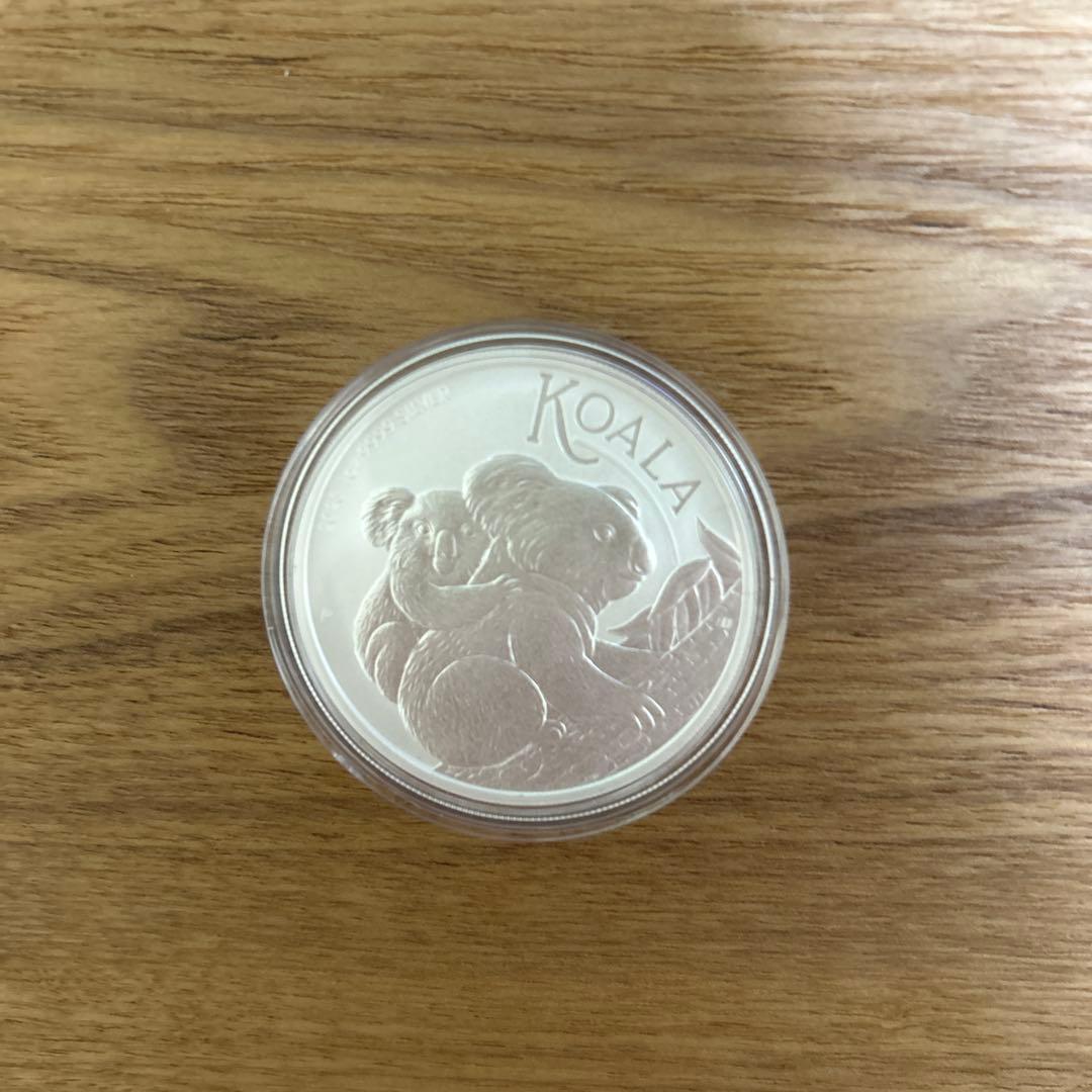 純銀　2023 (親子)コアラ