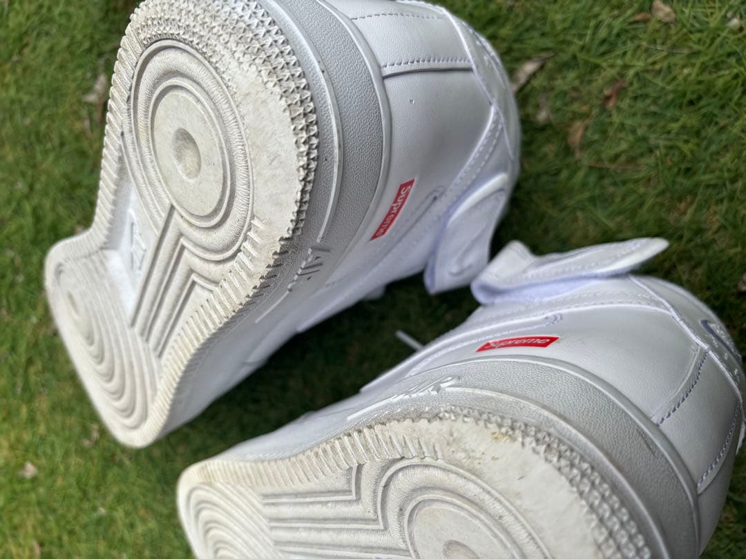 靴 Supreme Nike Air Force 1 Mid SP 10.5