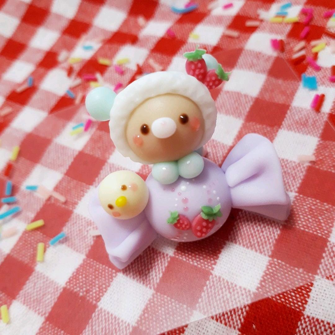 仲良しキャンディ♡着ぐるみくま&ひよこ