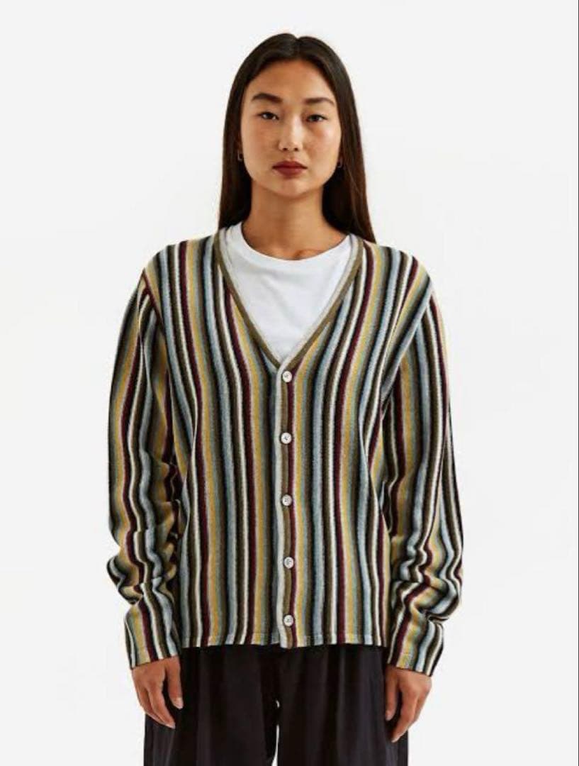 Stussy Stripe Pattern Cardigan 赤西仁　着用
