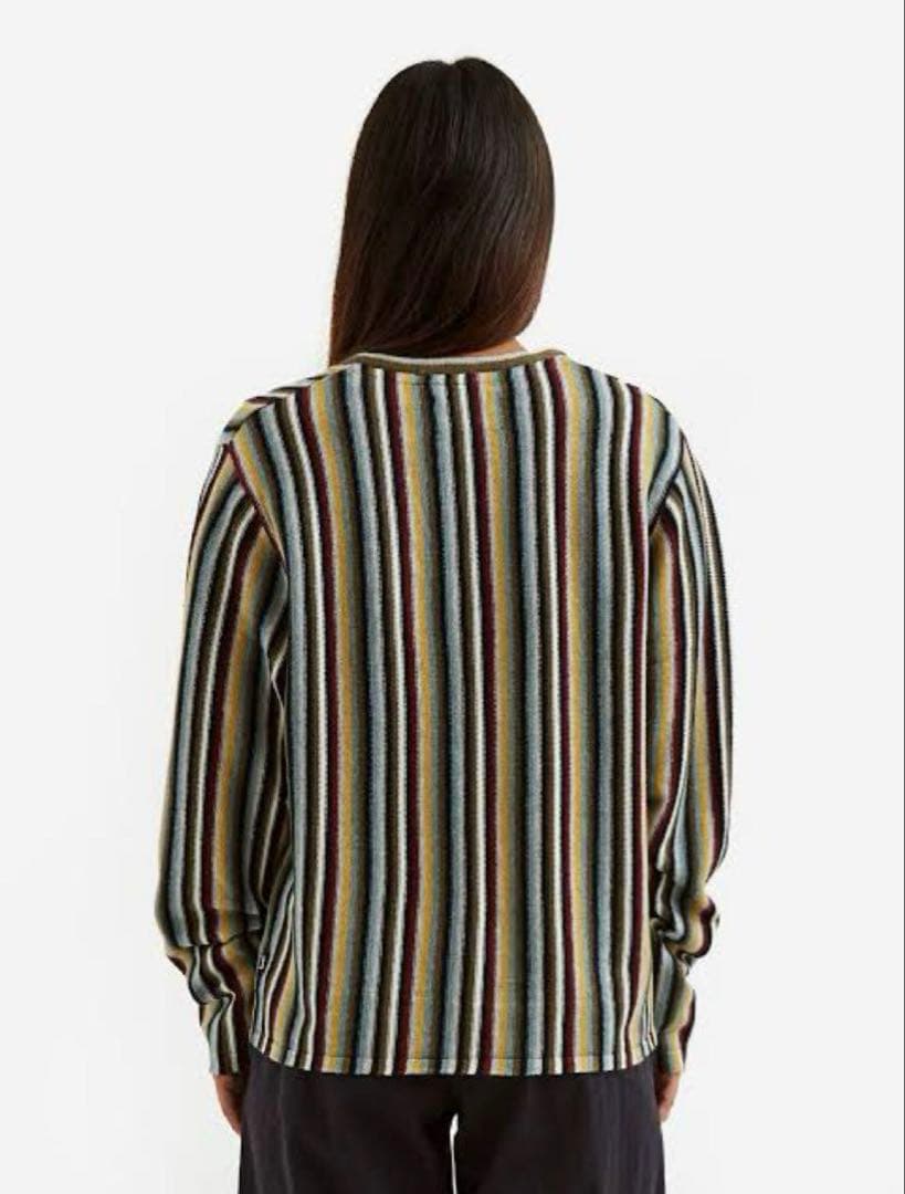 Stussy Stripe Pattern Cardigan 赤西仁　着用