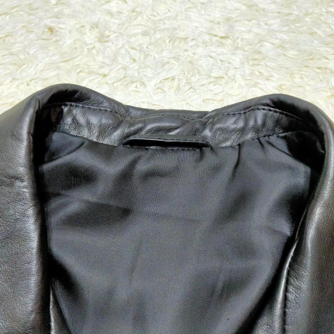 高級レザー✨スワード　柔らかラムレザー　ライダースジャケット　イタリア製