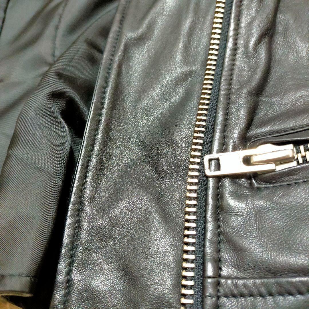 高級レザー✨スワード　柔らかラムレザー　ライダースジャケット　イタリア製