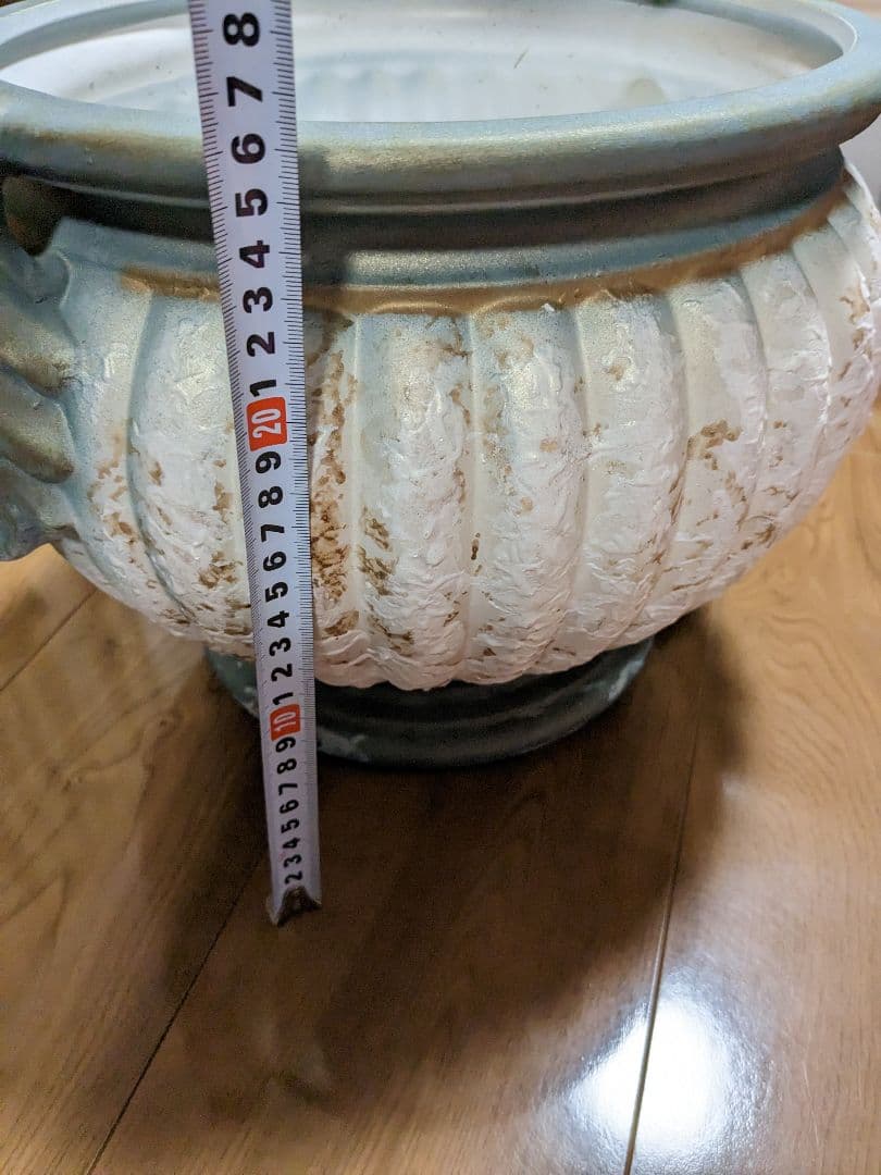 イタリア製　大型　鉢カバー