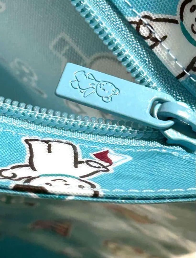 新品 ファミリア トートバック ビニール ブルー 習い事