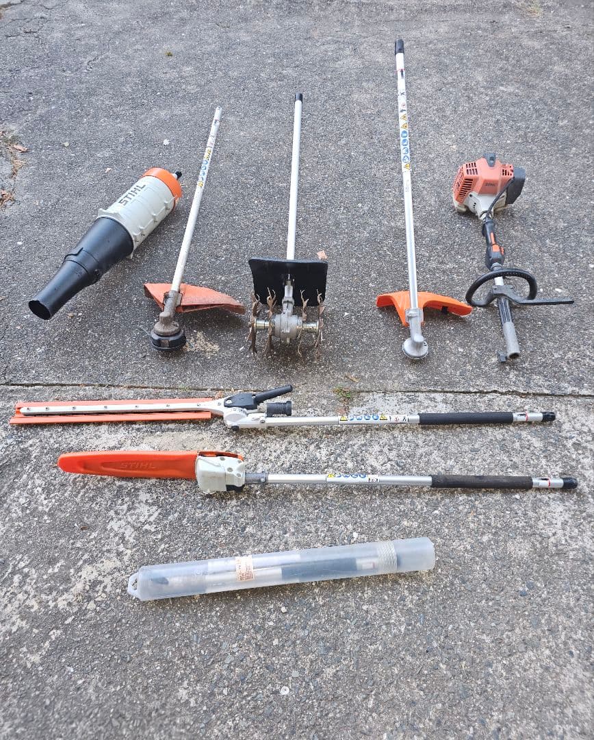 STIHL 分割式 草刈機 SET (エンジン式)