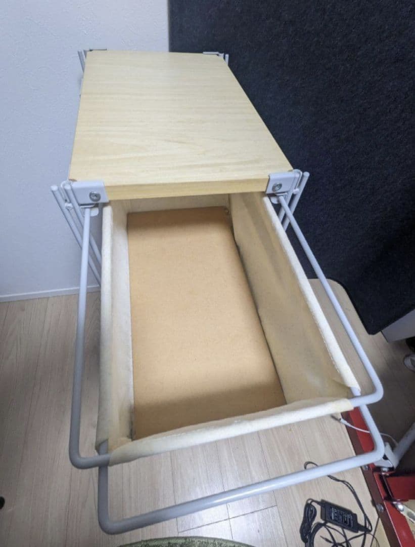 無印良品スチールユニットシェルフ幅28cm　4段棚収納　キッチンラック