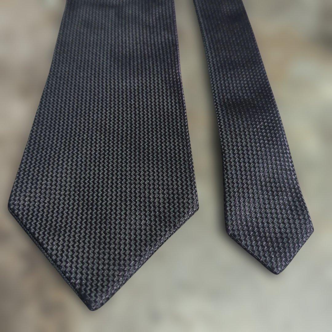 新品 TOM FORD ネクタイ ダイアゴナル シルク ジャガード パープル