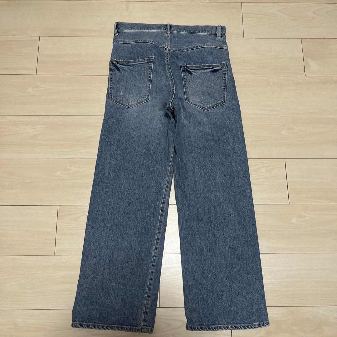 美品 FRAMeWORK フレームワーク デニムストレートパンツ