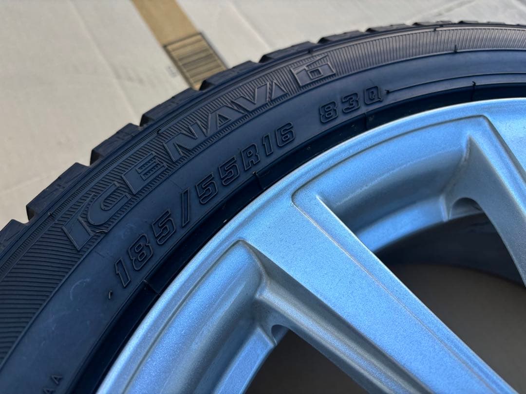 【送料無料】グッドイヤー アイスナビ6 ／スタッドレスタイヤ ／16インチ：4本