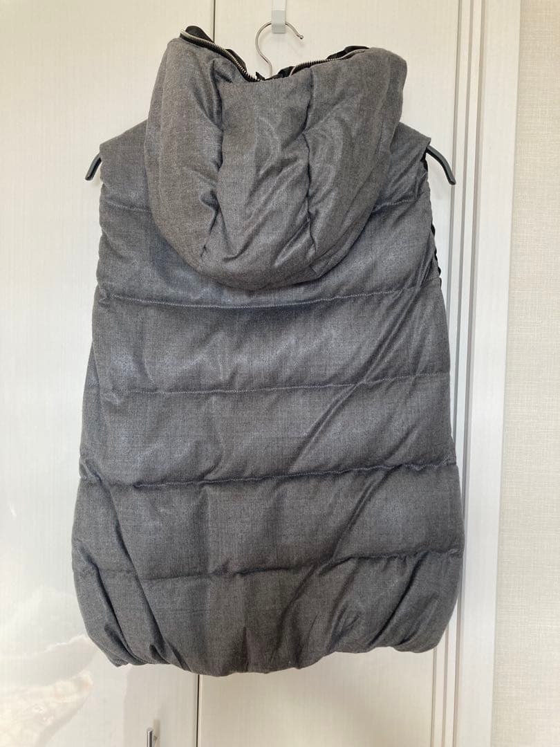 DUVETICA フード付きダウンベスト 40