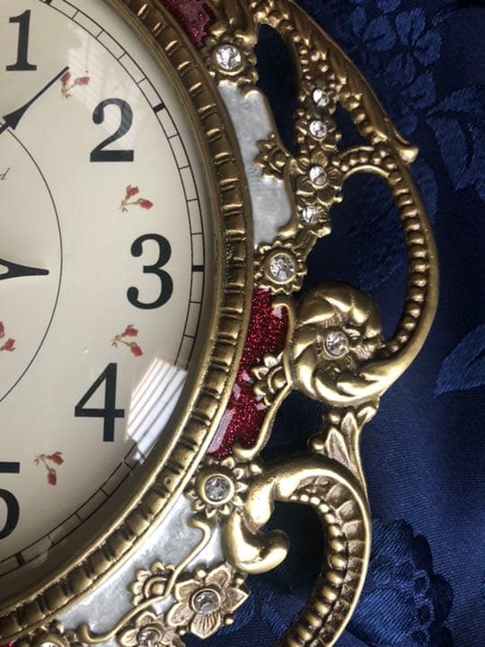 未使用　純銅掛け時計