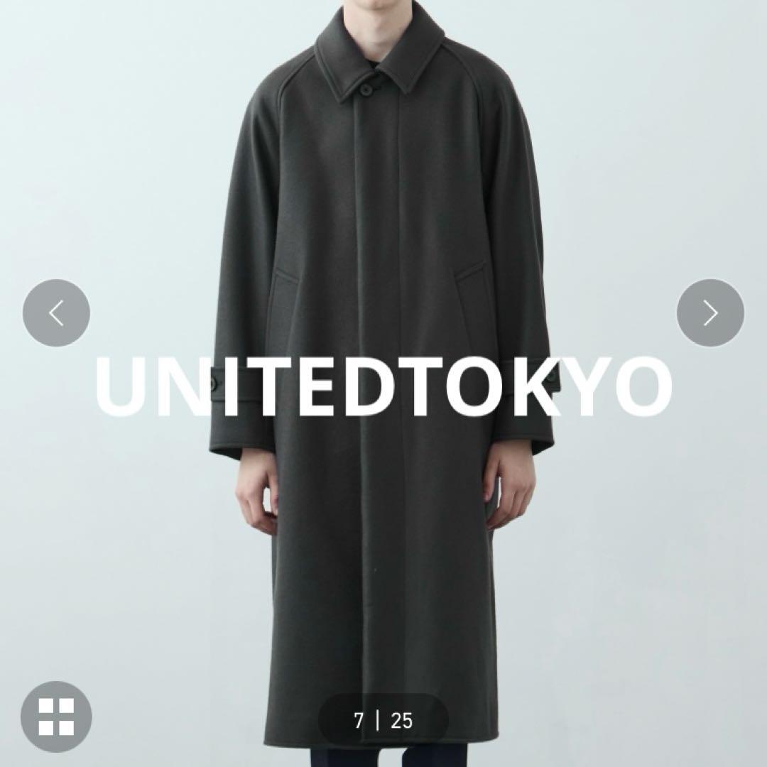 【限定セール】UNITEDTOKYO 超撥水スーパー140Sステンカラーコート