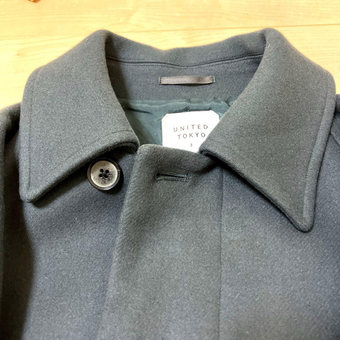 【限定セール】UNITEDTOKYO 超撥水スーパー140Sステンカラーコート