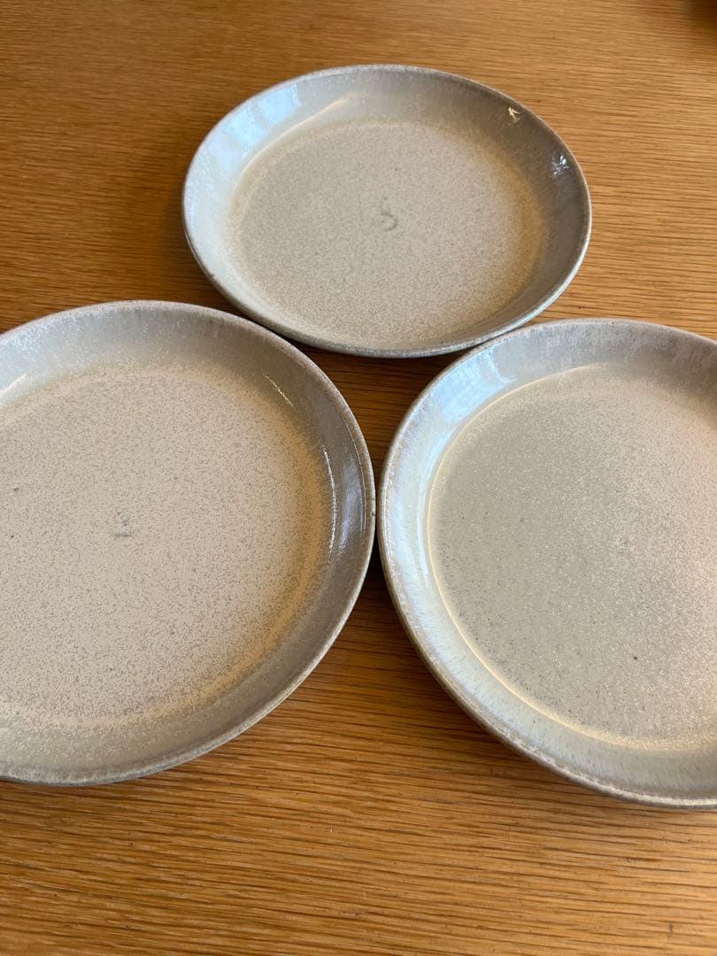 ネギシ製陶　7寸皿　平皿　3枚セット