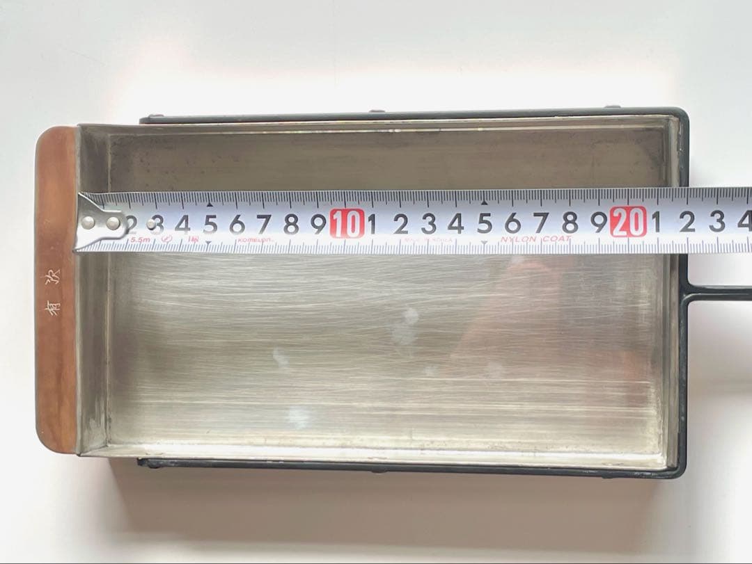 京都 有次 銅 卵焼き器（玉子焼鍋）12×21cm 美品