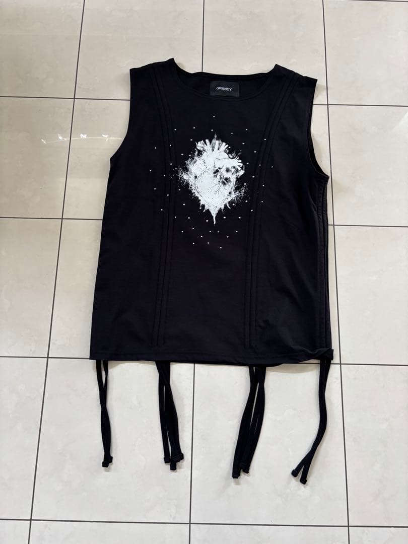 GRANCY ノースリーブ ブラック Sサイズ