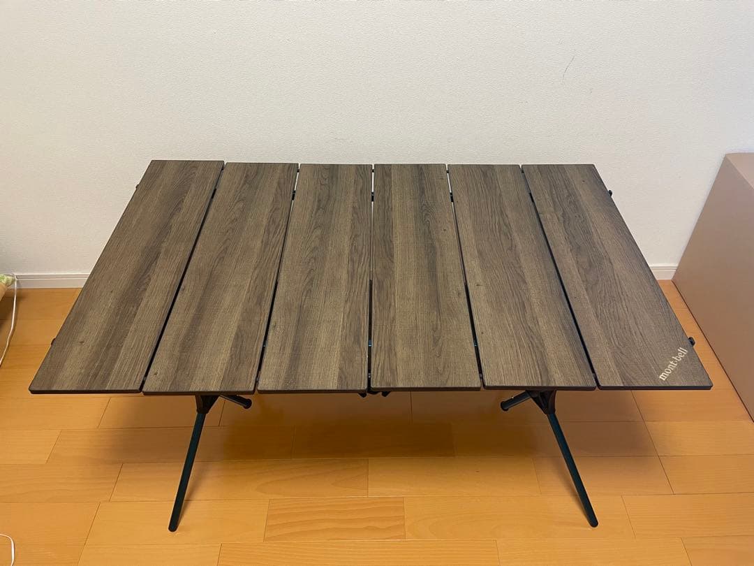 モンベル　マルチ フォールディング テーブル ワイド　下棚ボードセット　中古品