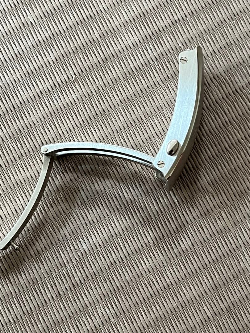 OMEGA ステンレススチール プッシュ式クラスプ　シーマスター300