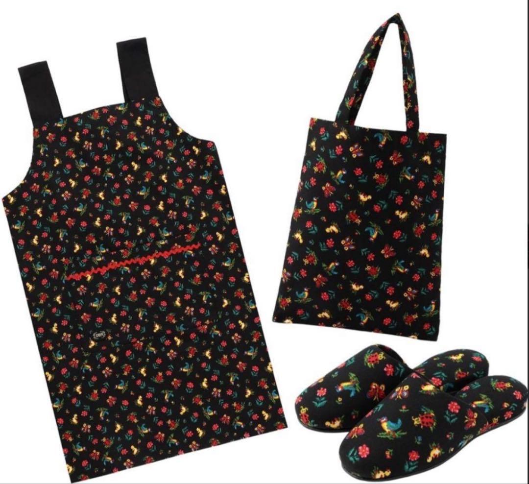 母の日　フェイラー　ハイジ　エプロン　トートバッグ　スリッパ　3点セット　ギフト