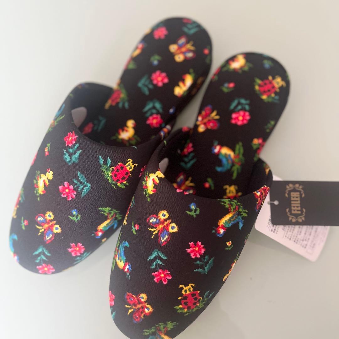 母の日　フェイラー　ハイジ　エプロン　トートバッグ　スリッパ　3点セット　ギフト